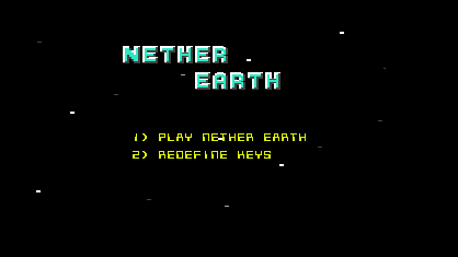 Nether Earth Title Screen